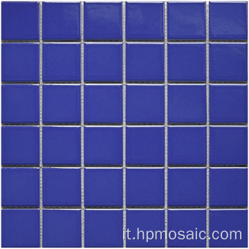 piastrelle decorative in ceramica blu scuro